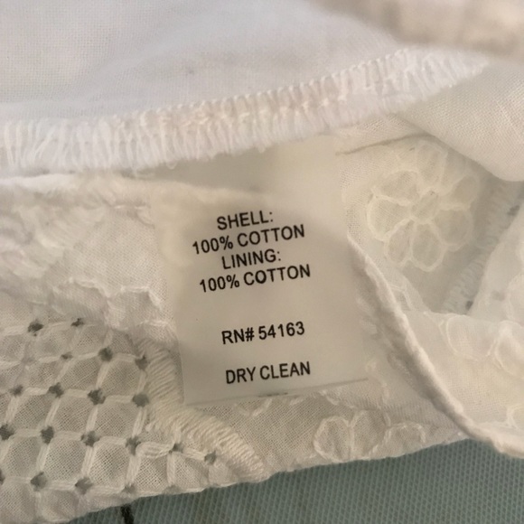 Calvin Klein A line sleeveless Flared white dress - Picture 6 of 8